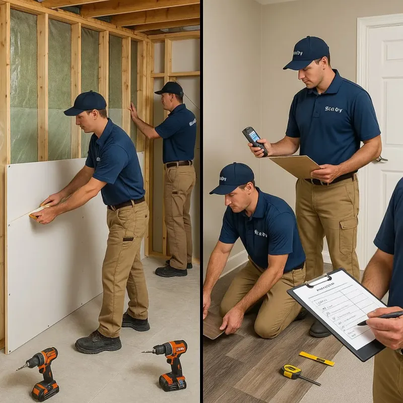 Repairs and Reconstruction process in Laurel Park, NC